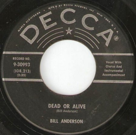 BILL ANDERSON