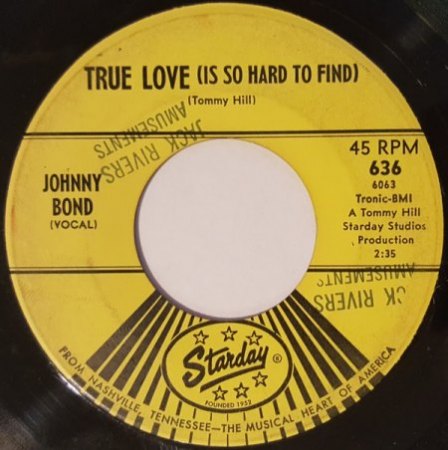 JOHNNY BOND