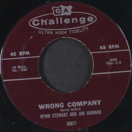 WYNN STEWART - Country streift sanft Rockabilly