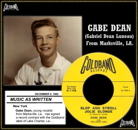 GABE DEAN - SLOP AND STROLL JOLIE BLONDE