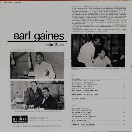 EARL GAINES