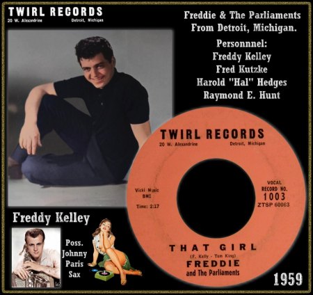 FREDDIE & THE PARLIAMENTS - THAT GIRL