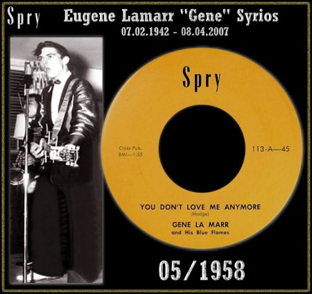 GENE LA MARR - YOU DON'T LOVE ME ANYMORE
