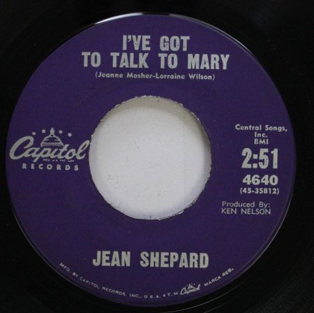 JEAN SHEPARD