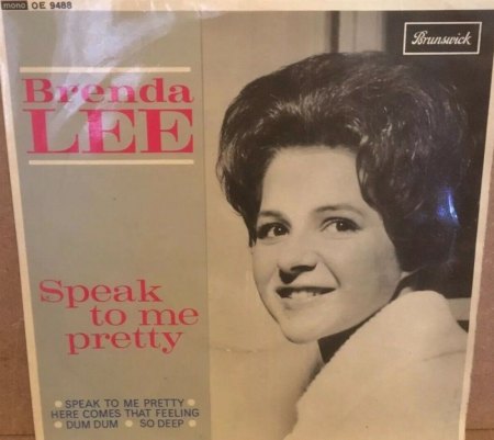 BRENDA LEE   -   englische EPs