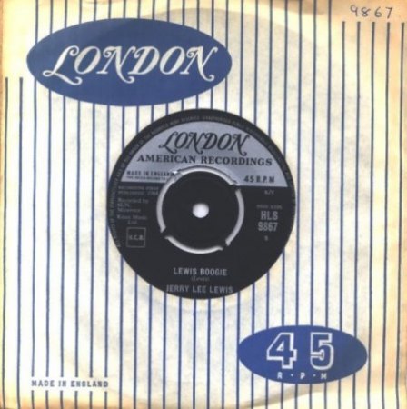JERRY LEE LEWIS - britische Press. bei TELDEC