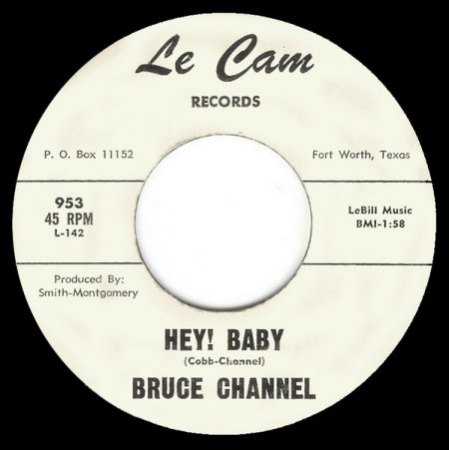 HEY, BABY! - Philips 320 150 BF Bruce Channel