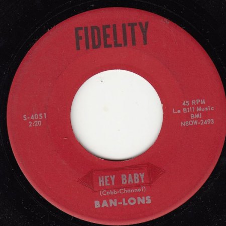 HEY, BABY! - Philips 320 150 BF Bruce Channel