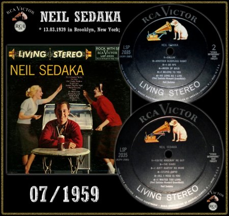 NEIL SEDAKA RCA VICTOR LP LSP-2035