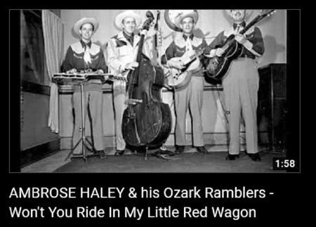 AMBROSE HALEY & his Ozark Ramblers