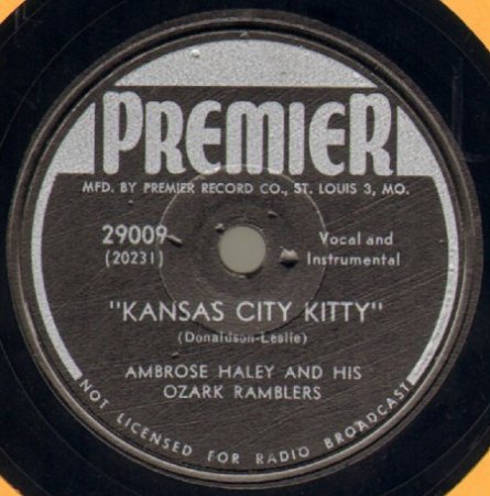 AMBROSE HALEY & his Ozark Ramblers