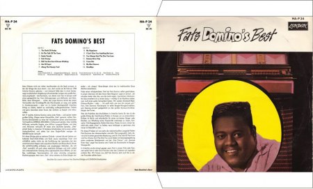 FATS DOMINO - deutsche LP's auf London