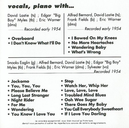 JAMES SUGAR BOY CRAWFORD