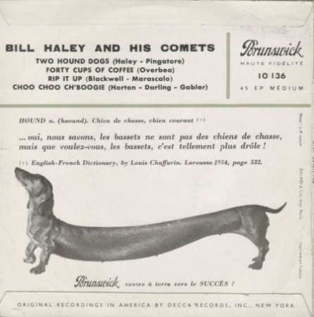BILL HALEY - BRUNSWICK RECORDS (EPs)