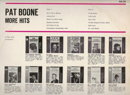 BOONE PAT - SEINE LP´S