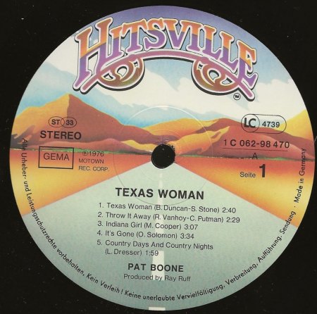 BOONE PAT - SEINE LP´S