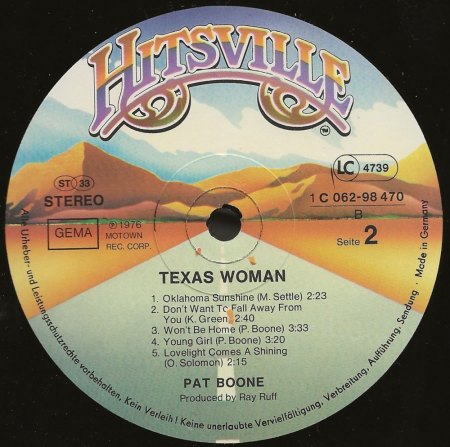 BOONE PAT - SEINE LP´S