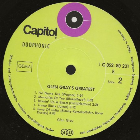 GLEN GRAY