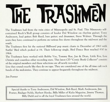 TRASHMEN ( Surfin Bird )