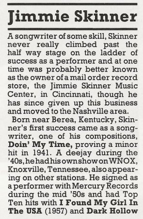 JIMMIE SKINNER