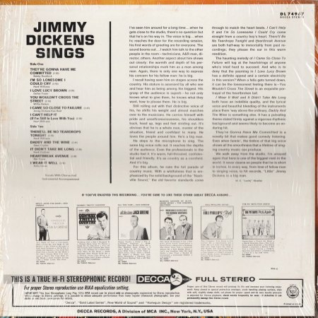 LITTLE JIMMY DICKENS