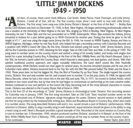 LITTLE JIMMY DICKENS