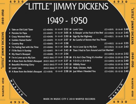 LITTLE JIMMY DICKENS