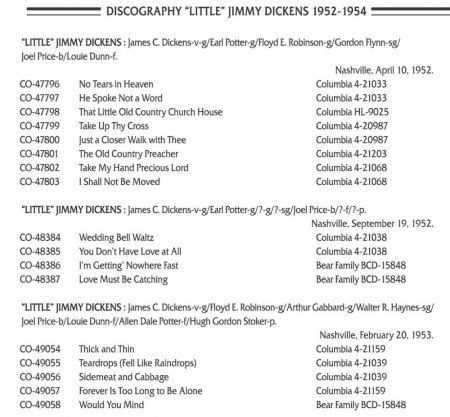 LITTLE JIMMY DICKENS