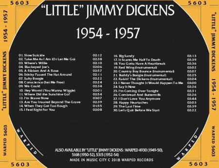 LITTLE JIMMY DICKENS