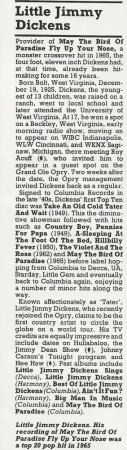 LITTLE JIMMY DICKENS