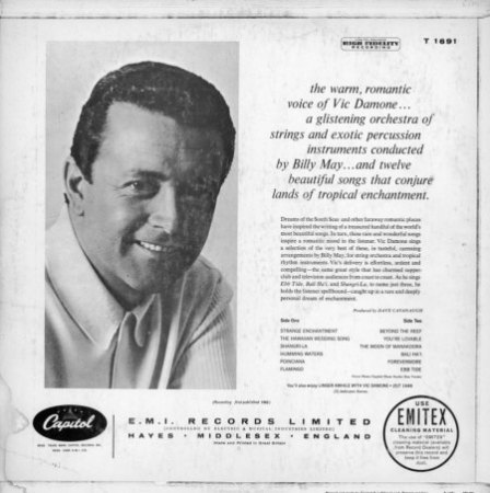 VIC DAMONE - Crooner