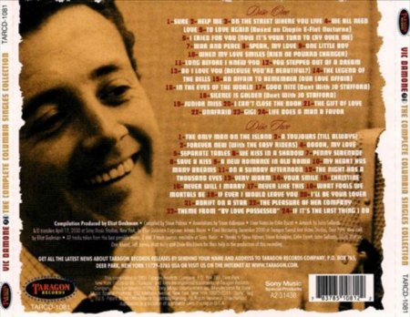 VIC DAMONE - Crooner