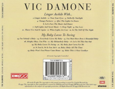 VIC DAMONE - Crooner