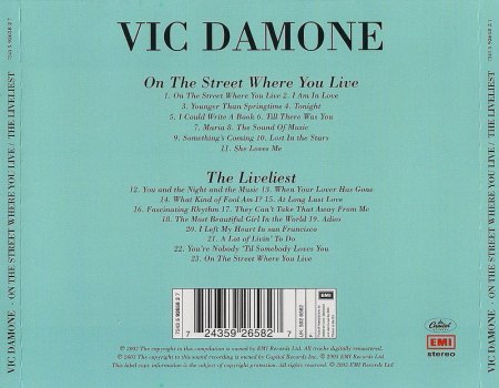 VIC DAMONE - Crooner
