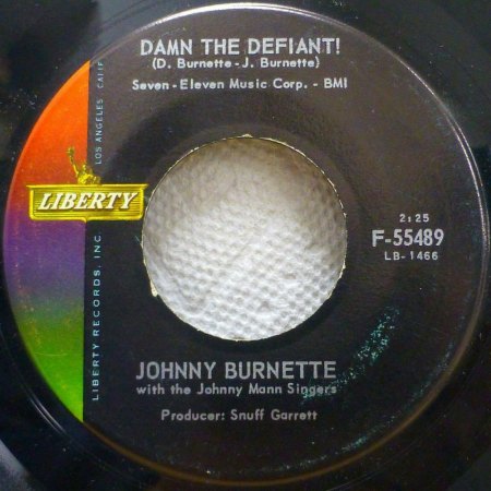JOHNNY BURNETTE ohne Trio