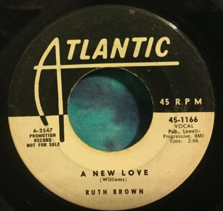 RUTH BROWN - Die Singles - Kurz-Bio & US-Single-Disco