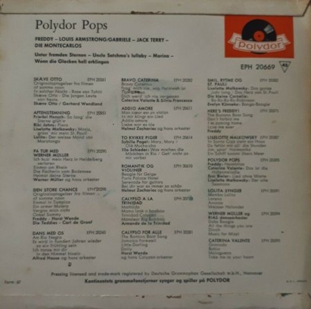 ONKEL Satchmos Lullaby als Ep , Single , Export ! / Louis A