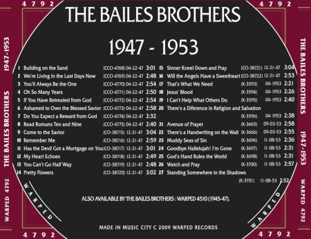 BAILES BROTHERS
