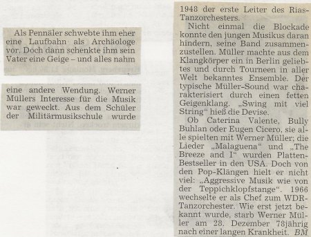 WERNER MÜLLER