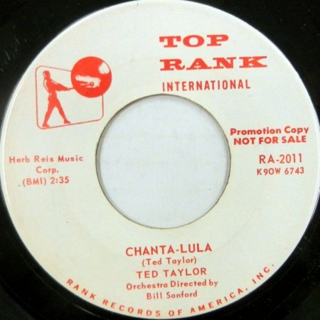 TED TAYLOR = AUSTIN TAYLOR