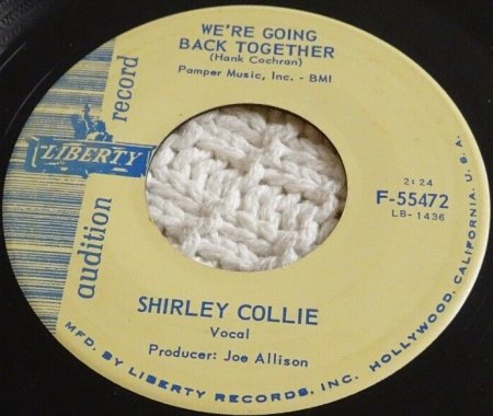 SHIRLEY CADDELL und dann SHIRLEY COLLIE