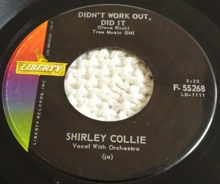 SHIRLEY CADDELL und dann SHIRLEY COLLIE