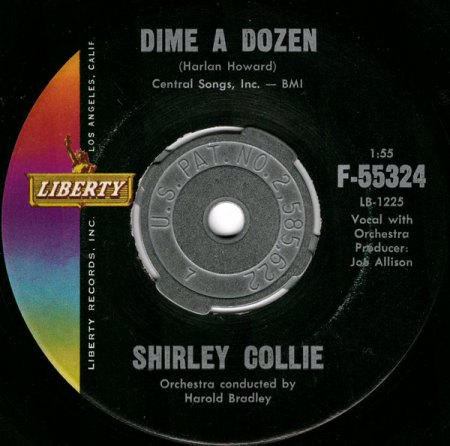 SHIRLEY CADDELL und dann SHIRLEY COLLIE