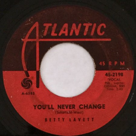 BETTY LAVETT