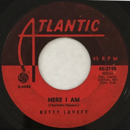 BETTY LAVETT