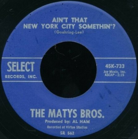 MATYS BROS.