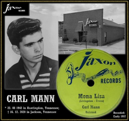 CARL MANN - MONA LISA [JAXON VERSION]