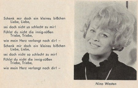 NINA WESTEN alias INGRID WERNER