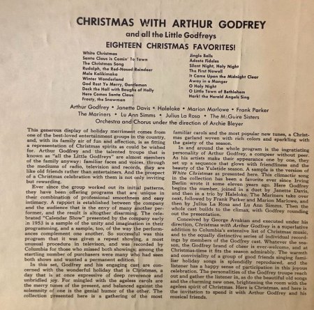 ARTHUR GODFREY