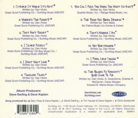 DAN HICKS (1941-2016)